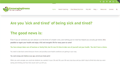 Desktop Screenshot of encouraginggreens.com